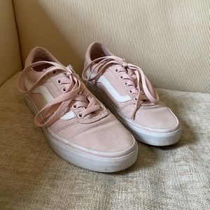 Pastel Pink Vans